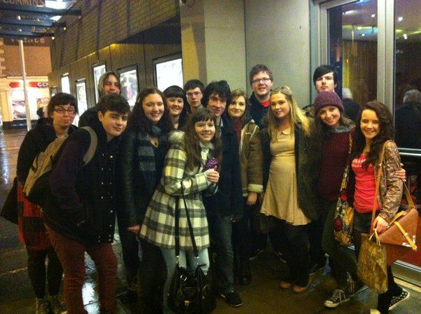 Young Critics 2013 arrive for King Lear at The Abbey Theatre 